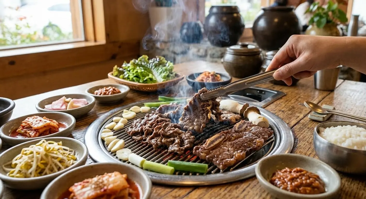 Sizzling Korean BBQ Grill